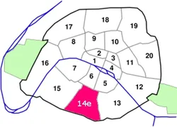 epaviste gratuit Paris 14e Arrondissement (75014)