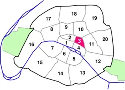 epaviste gratuit Paris 3e Arrondissement (75003)